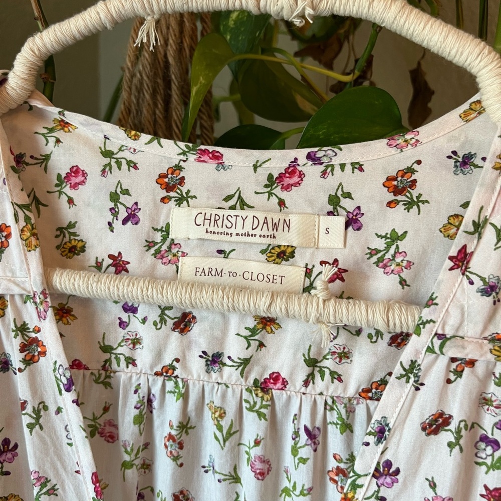 Christy Dawn Dawn Dress Cream Garden - Picture 2 of 4